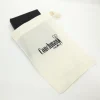 A5 Fabric Covered Black Stripe Plain Page Notebook - Image 6