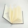 A5 Fabric Covered Grey Plain Page Notebook - Image 5